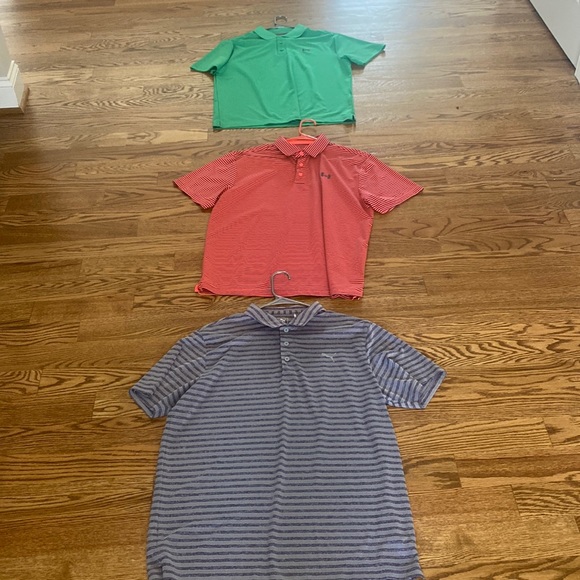 Men’s Size Large Under Armour, Under Armour, and Puma - Picture 1 of 4